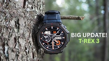 Big Update! Amazfit T-Rex 3 Gets New Software Update