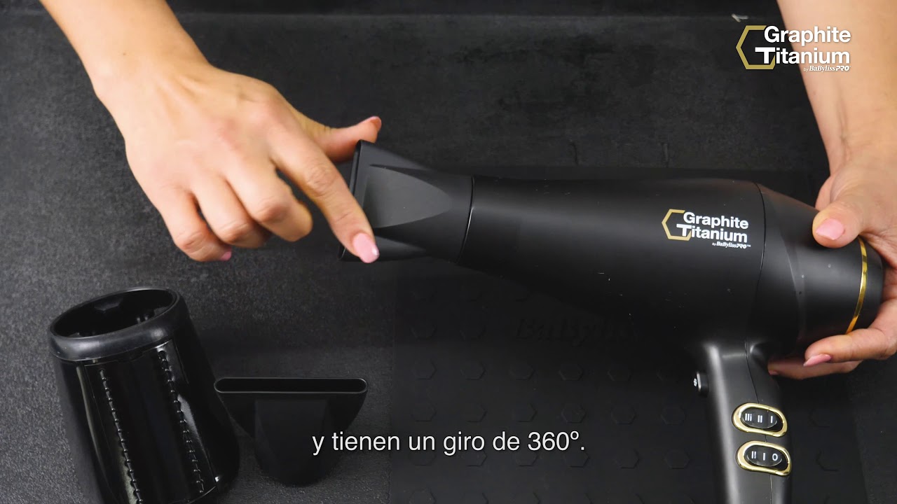 SECADORA GRAFITO TITANIO - YouTube