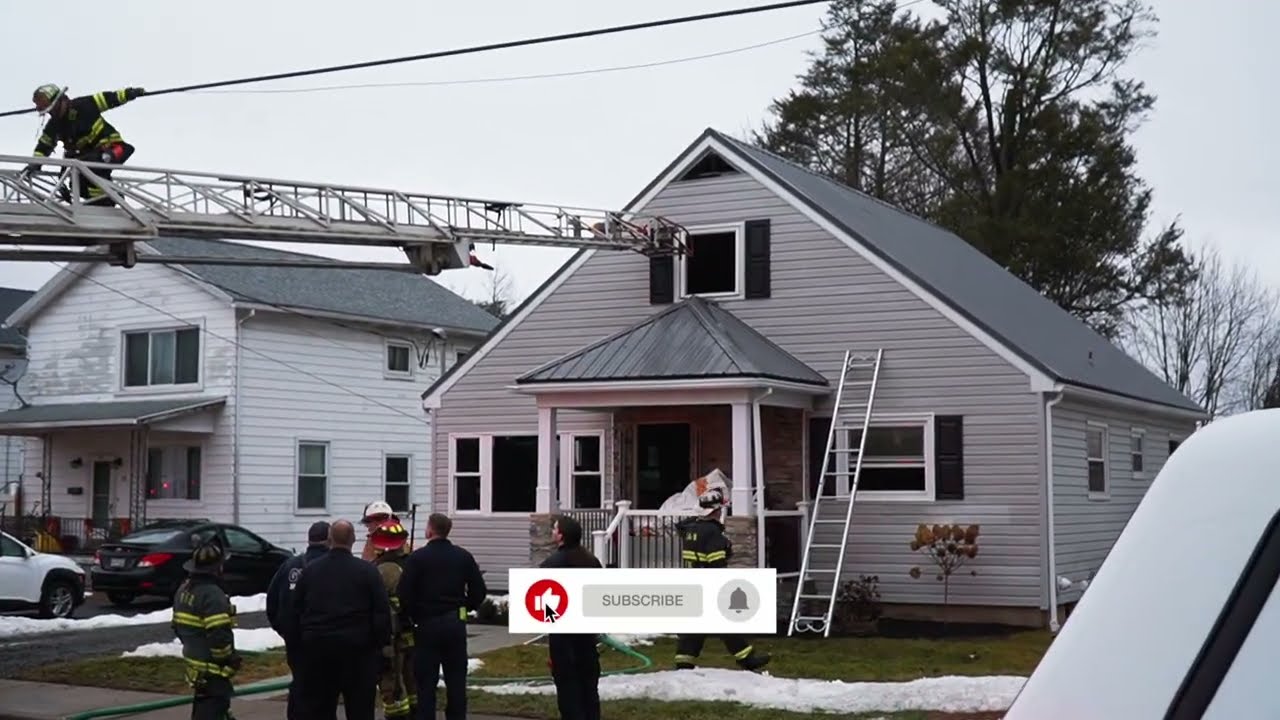 Residential Attic Fire in Pittston PA on Butler Street 2/20/2026
