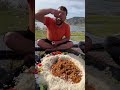 اكل من أيد العالمي تمن ولحم غنم قلي بالصاج على النهر اكل من أيد العالمي تمن ولحم غنم قلي بالصاج على النهر