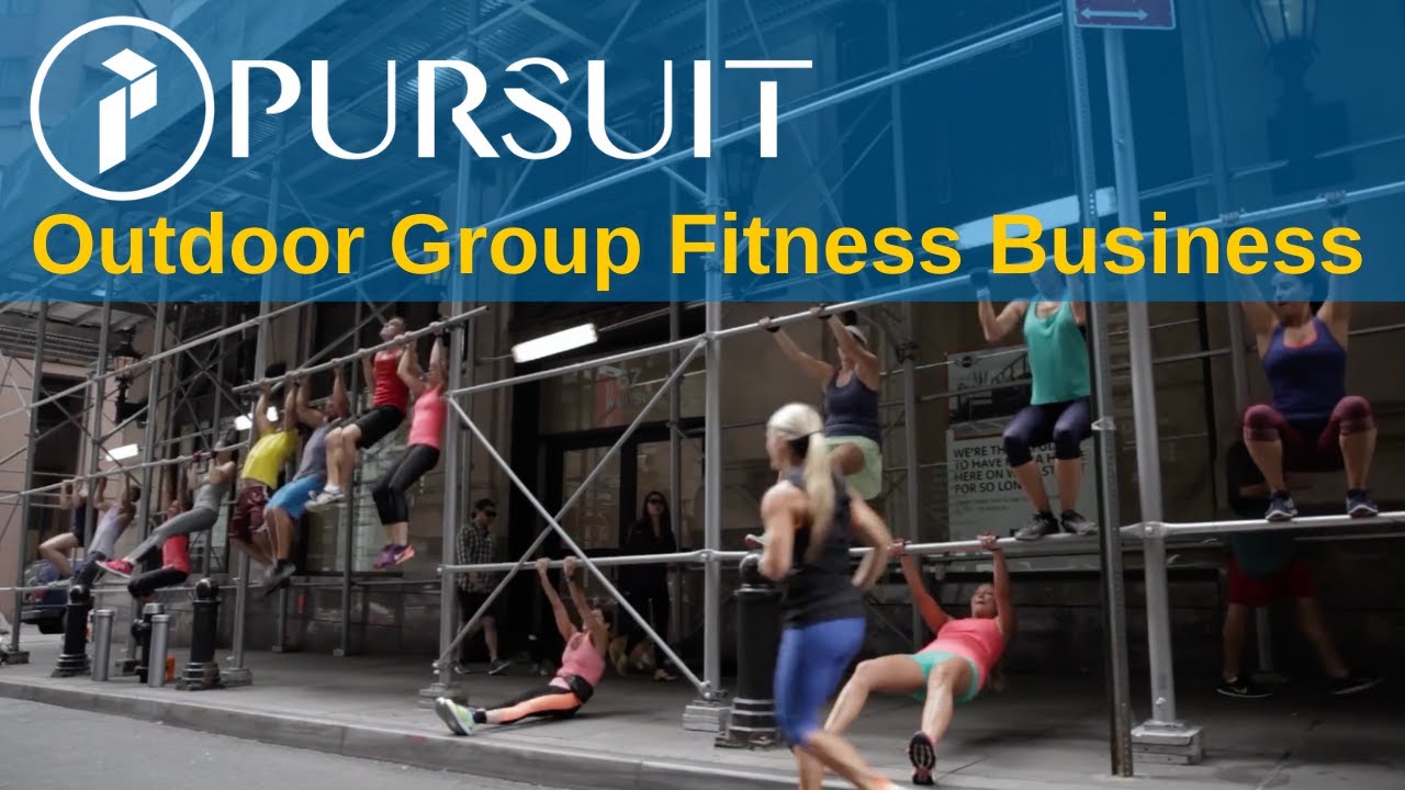 PURSUIT Outdoor Group Fitness Training Business Model