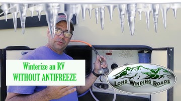 Winterize Your RV Without AntiFreeze
