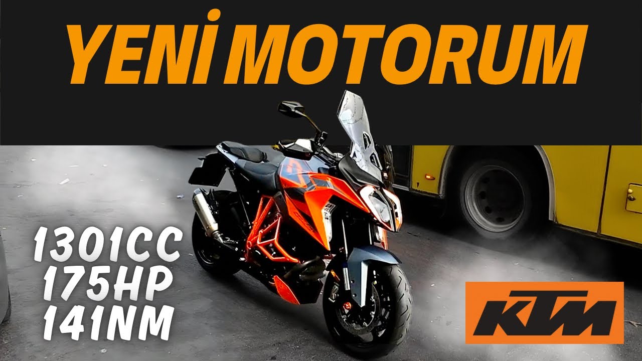 Ktm Super Duke 1290 GT | Bu Nasıl Güç? | Yeni Motorumla Tanışın!