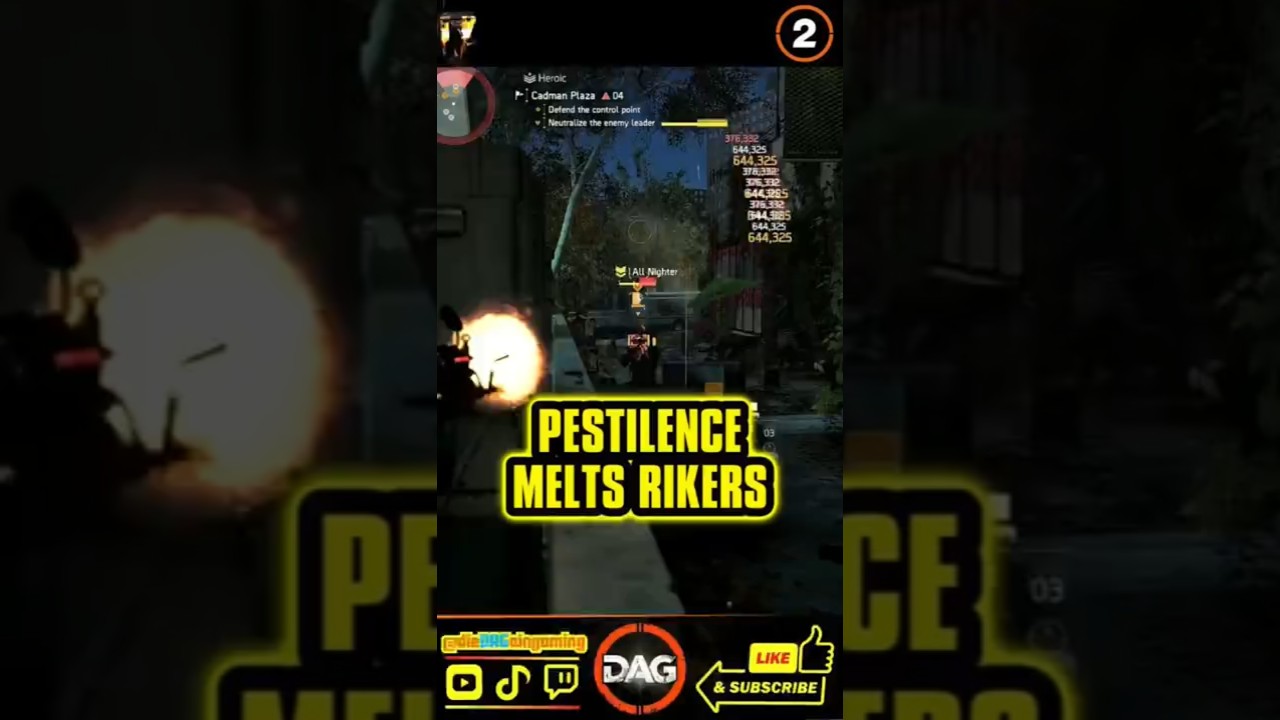 Pestilence Makes Retaliation Rikers Look EZ! Division 2