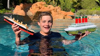 LARRY LIFE Titanic Submersible and Gigantic Diving Game