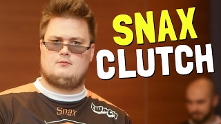 SNAX 1V3 CLUTCH, XYP9X FLICK SHOT (CS:GO EPIC MOMENTS #11)