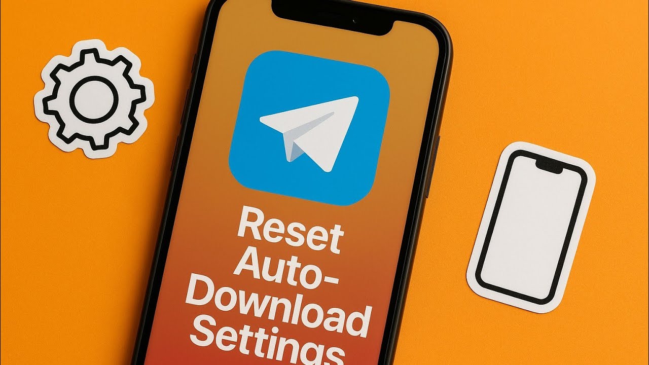 How to reset auto Media download settings in telegram account