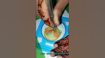 Amazing Spirograph design💙❤️ #art #viral #satisfying #spirograph #shorts #asmr