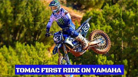 Eli Tomac First Ride on Yamaha 🚨