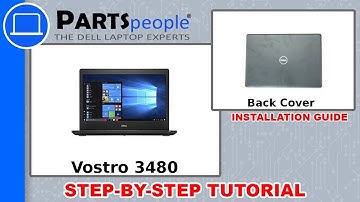 Dell Vostro 3480 (P89G005) Back Cover How-To Video Tutorial