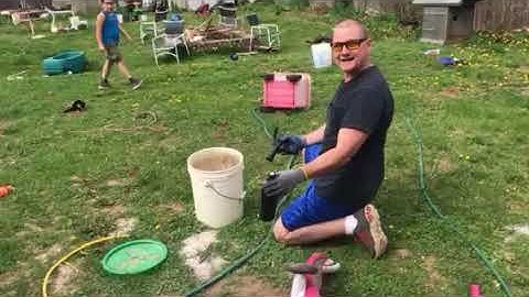 Wine bottle explodes