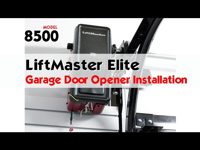 Liftmaster 8500 Elite Series Jackshaft Garage Door Opener | Dandk Organizer