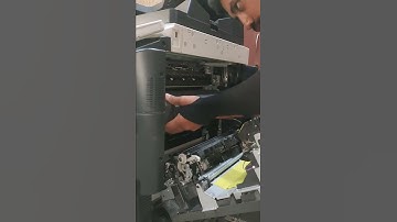 FUSER UNIT INSTALLATION ON HIGHLY SPEED  PHOTOCOPIER KONICA MINOLTA 958 #konicaminolta #techmeta