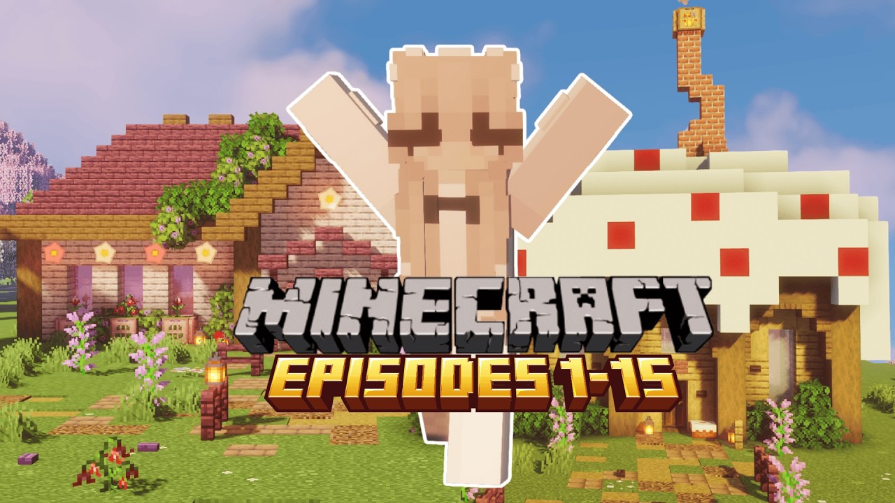 I Survived 100 Days in My Minecraft Vanilla+ World [FULL MOVIE] - YouTube