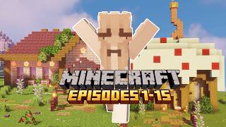 I Survived 100 Days in My Minecraft Vanilla+ World [FULL MOVIE]