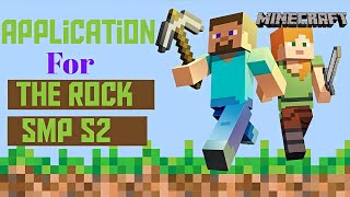 Application For The Rock Smp S2 Part-1