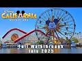 FULL 4K Tour of Disney California Adventure – July 2025 | Every Ride & Land