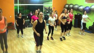 Em pernas movimento de dança
