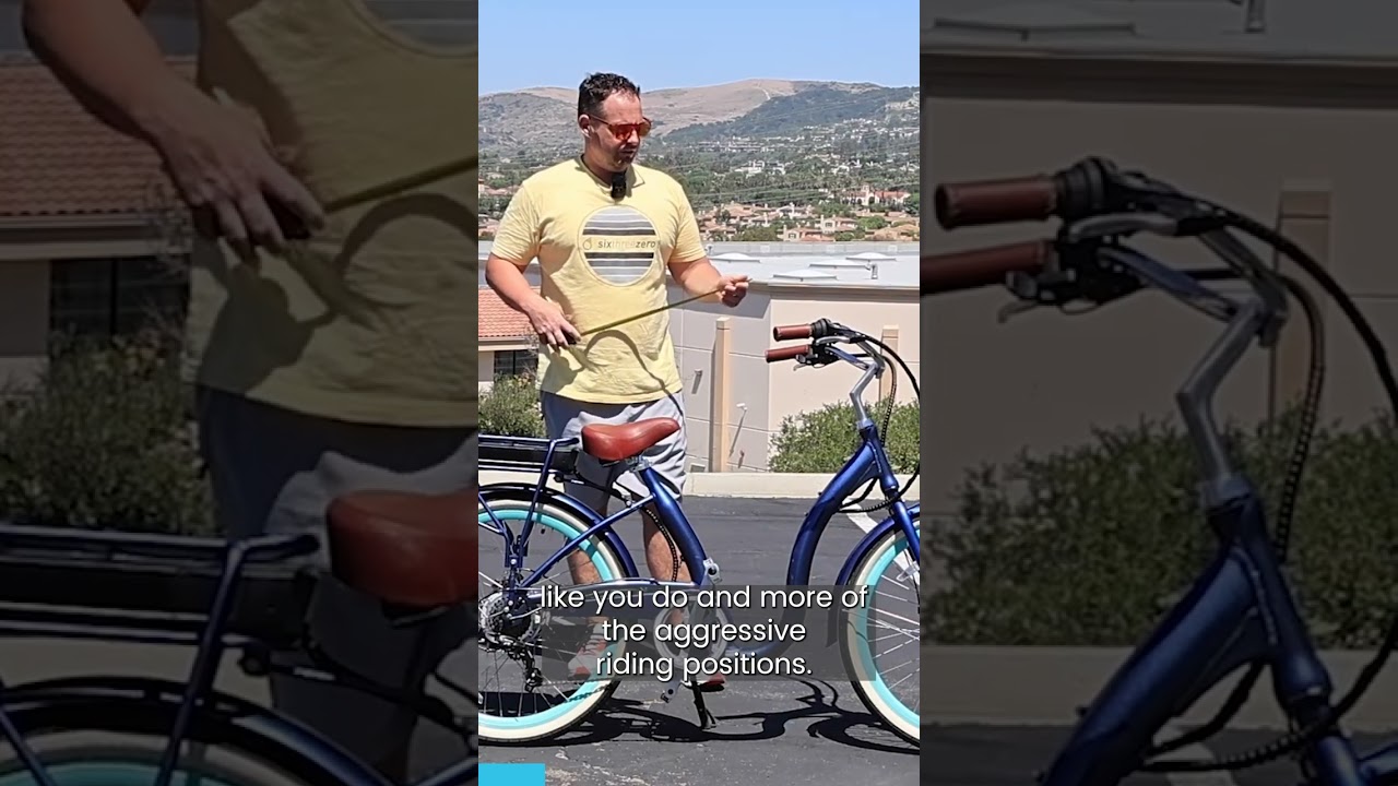 Ease of Access: The Step-Through Frame for Effortless Mounting and Dismounting