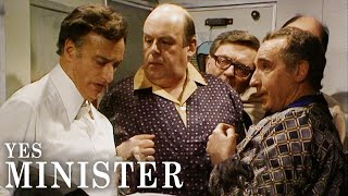 A Very Cramped Train | Yes, Minister | BBC Comedy Greats