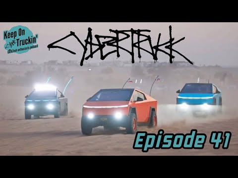 Cybertrucks Taking Over Glamis | Cyber Odyssey February 2025