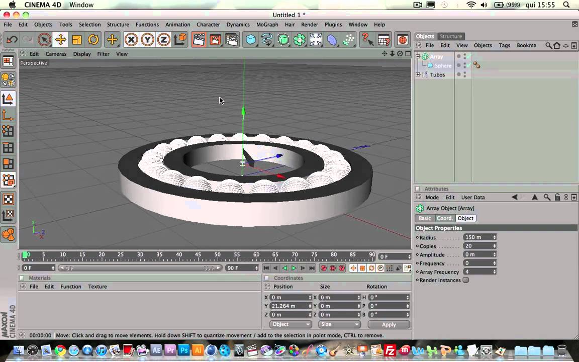 Tutorial Cinema 4D Portugues Modelagem Ball Bearing 1/3 YouTube