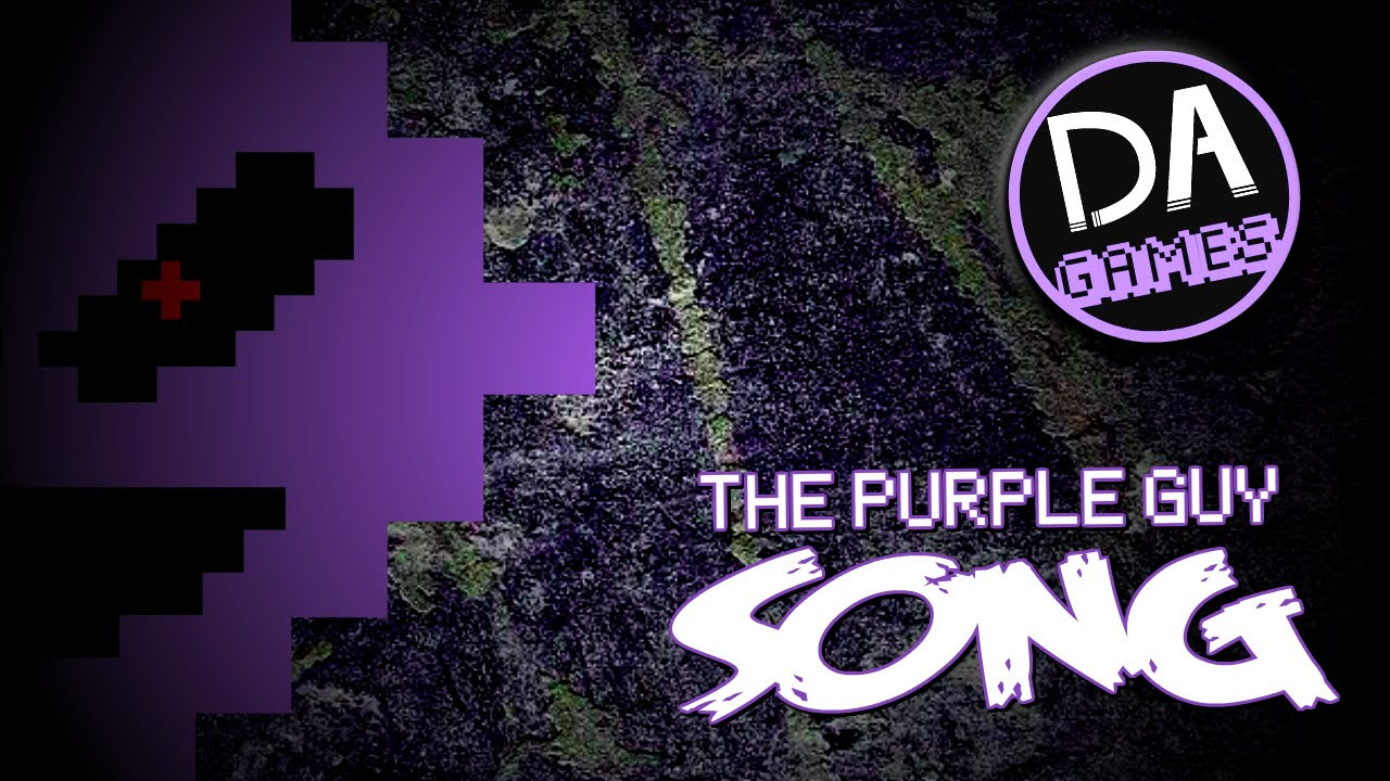 FIVE NIGHTS AT FREDDYS 3 SONG Im The Purple Guy Lyric Video   DAGames