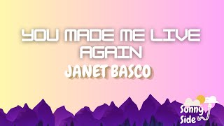 Janet Basco - You Made Me Live Again (Lyrics)