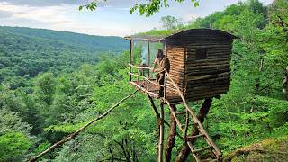 Moving back to my old treehouse after 3 months with my dog!