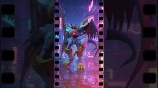 digimon infermon 2 end #fyp #digimon