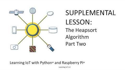 Learning IoT Heapsort Algorithm Complexity