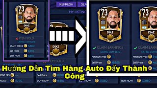 [FIFA MOBILE] Hướng Dẫn Xác Định Hàng Đẩy Cầu Thủ  Auto Thành Công (new),How To Make Coin !!