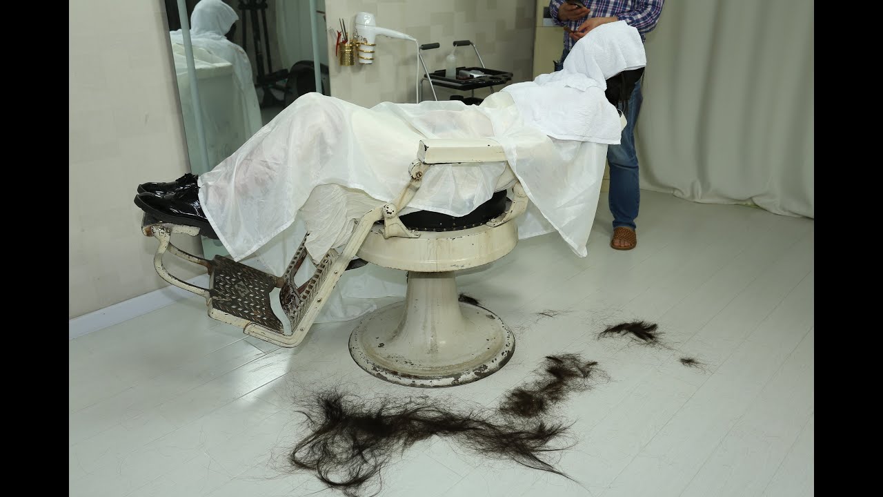 fhaircut-1322   perm hair haircut BOB headshave 坊主頭に剃る 剃光头  剪短发 短髪にする 断发 Rasierten Kopf