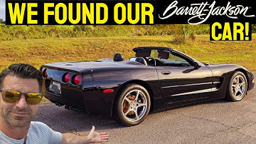 Can we Buy and Sell this Corvette at the Barrett-Jackson auction - Flying Wheels