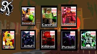 ALL Die Of Death collaboration skins LMS. (Scream jam) | Roblox