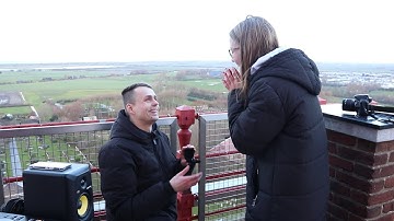 Huwelijksaanzoek op grote hoogte! | Mijn vriendin ten huwelijk vragen