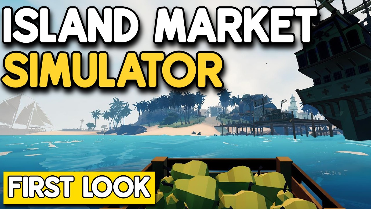 First Look At This Strange Island Market Simulator...