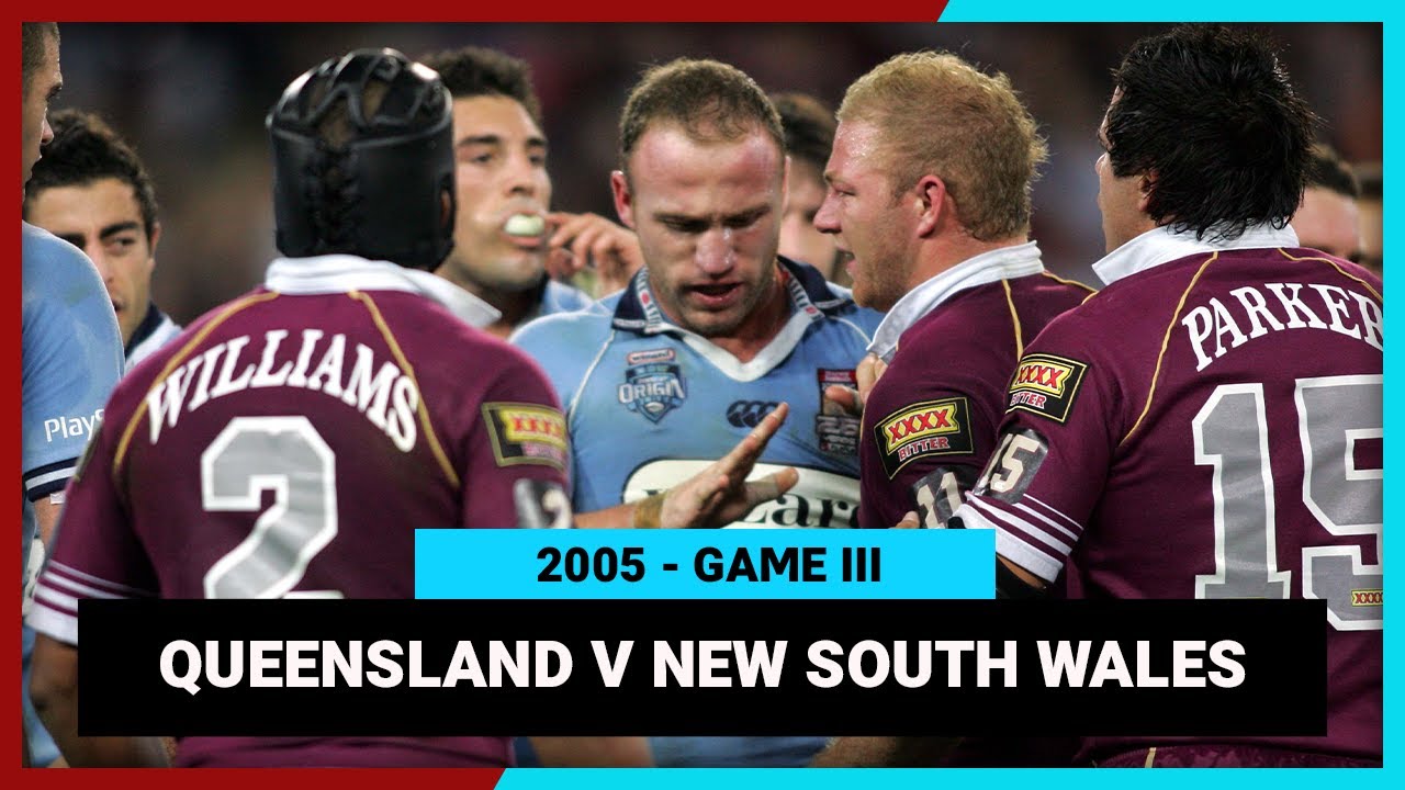 NRL Highlights | QLD Maroons v NSW Blues Game III, 2005 | State of Origin | Full Match Replay | NRL