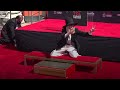 Diane Keaton cements her handprints in Hollywood