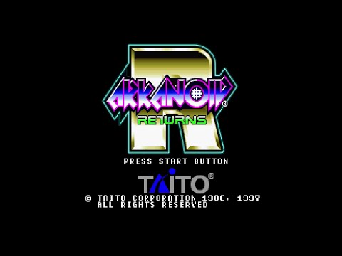 Arkanoid Returns (アルカノイドリターンズ). [PlayStation - Taito]. (1997). ARCADE. ALL.