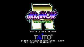 Arkanoid Returns (アルカノイドリターンズ). [PlayStation - Taito]. (1997). ARCADE. ALL.