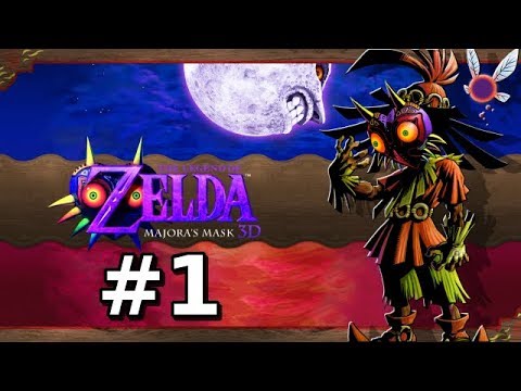 The Legend of Zelda: Majora's Mask 3D BLIND Walkthrough Part 1 - (Let's ...