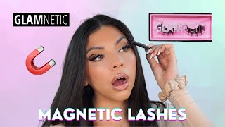 TRYING OUT MAGNETIC LASHES !!