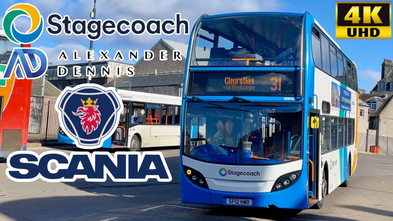 [Stagecoach: 31 Glenrothes to Dunfermline via Lochgelly & Halbeath] ADL Enviro400 Scania N230UD