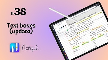 #38 Noteful update: Text boxes