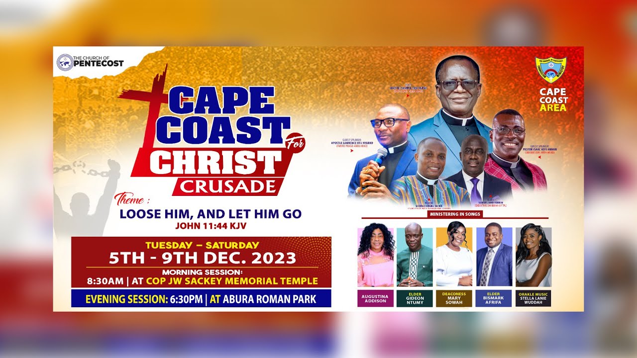 [LIVE 🔴] Cape Coast for Christ Crusade Day 3 - YouTube