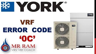 YORK VRF ALRAM CODE 0C (ENGLISH)