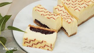 【New和スイーツ】あんこチーズケーキ