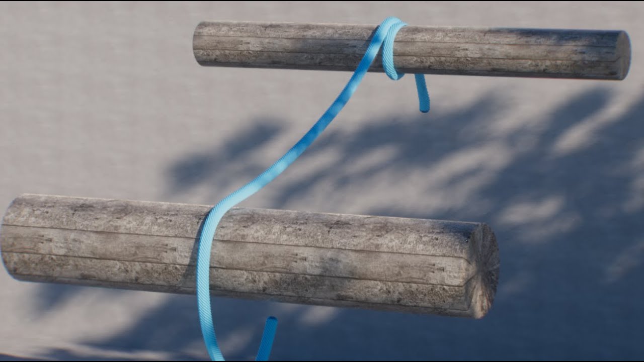 C4D Crazy procedual rope dynamic simulation - YouTube