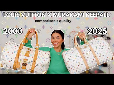 LV 2003 MURAKAMI VS 2025 keepall! Vintage or new?!? Let's talk